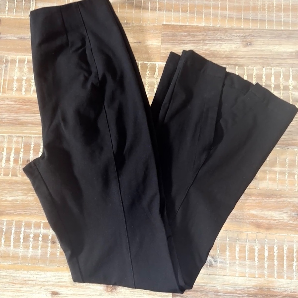 Free People Black High-Waist Boot Cut Flare Pants - Picture 3 of 7